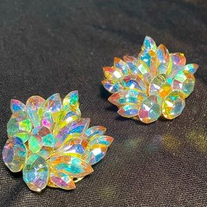 Beautiful Michelle Sugar 80’s Clip Earrings